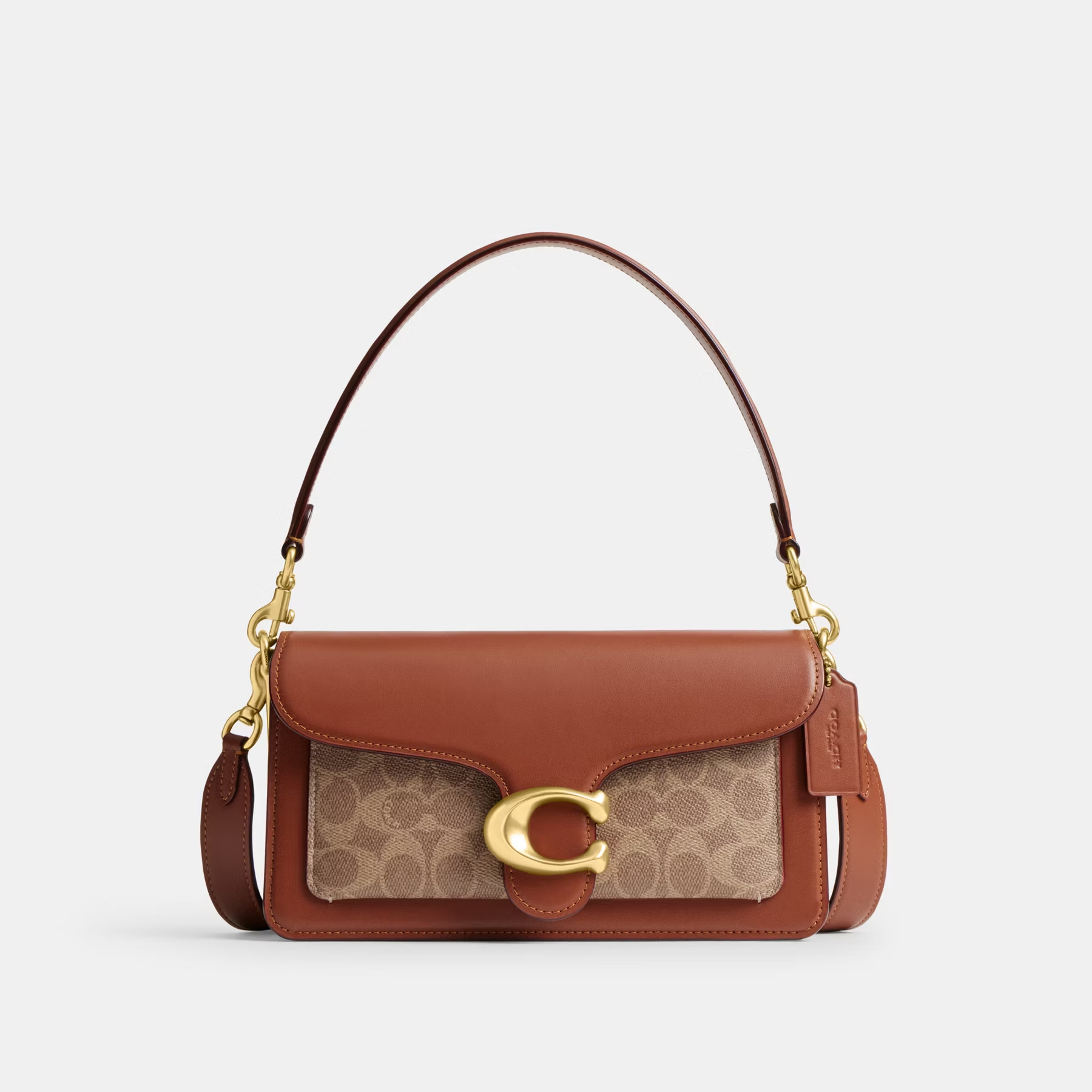 COACH CLASSIC SIGNATURE TABBY 26 SHOULDER BAG