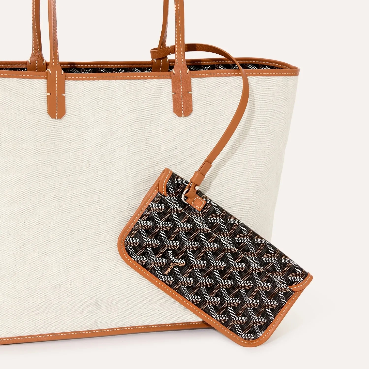 GOYARD SAINT LOUIS SMALL TOTE BAG