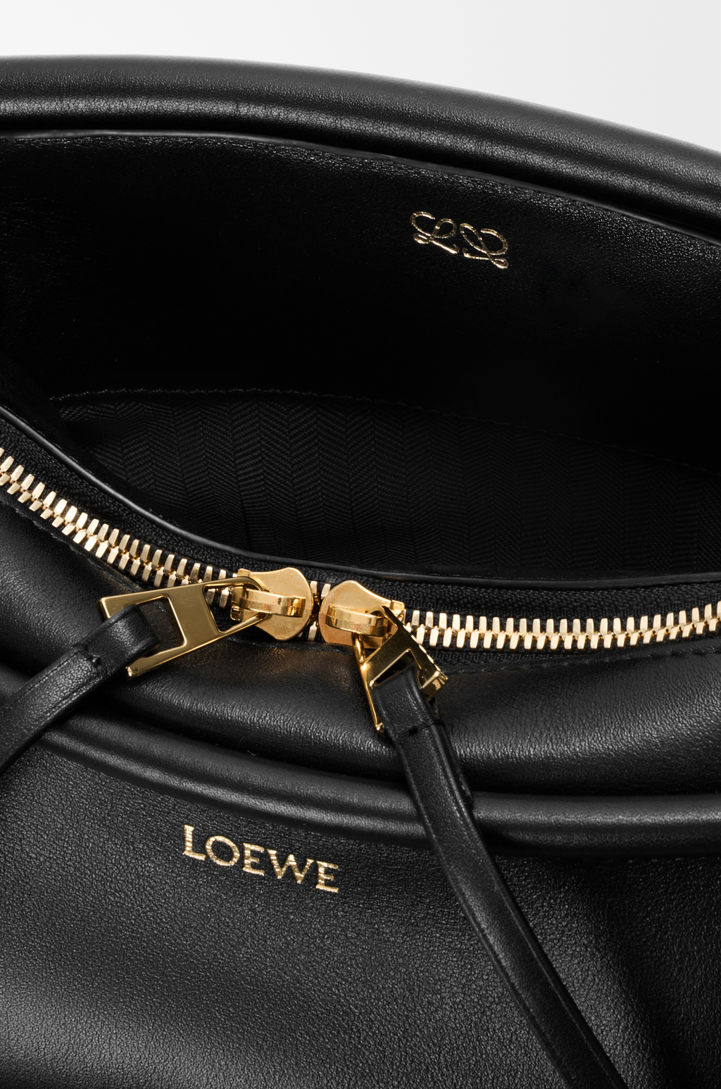 Loewe Small Whisker bag in glazed calfskin