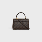 CELINE TEEN NINO LOGO PRINT HANDBAG