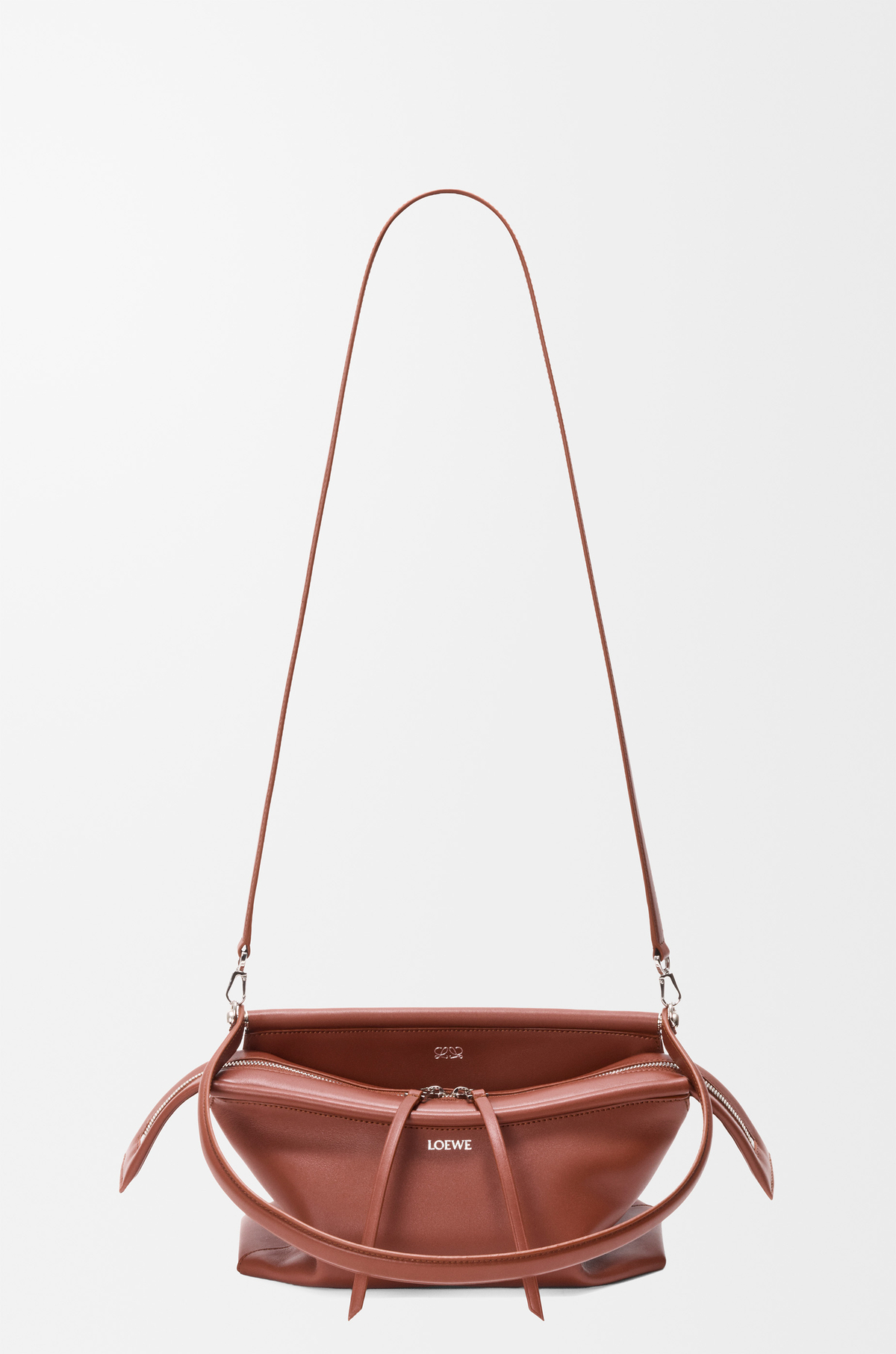 Loewe Small Whisker bag in glazed calfskin