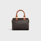 CELINE SMALL LOGO PRINT BOSTON BAG