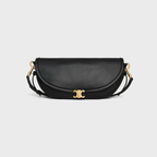 CELINE SOFT TRIOMPHE HALFMOON SMALL HANDBAG