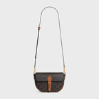 CELINE FOLCO LOGO PRINTED SHOULDER BAG