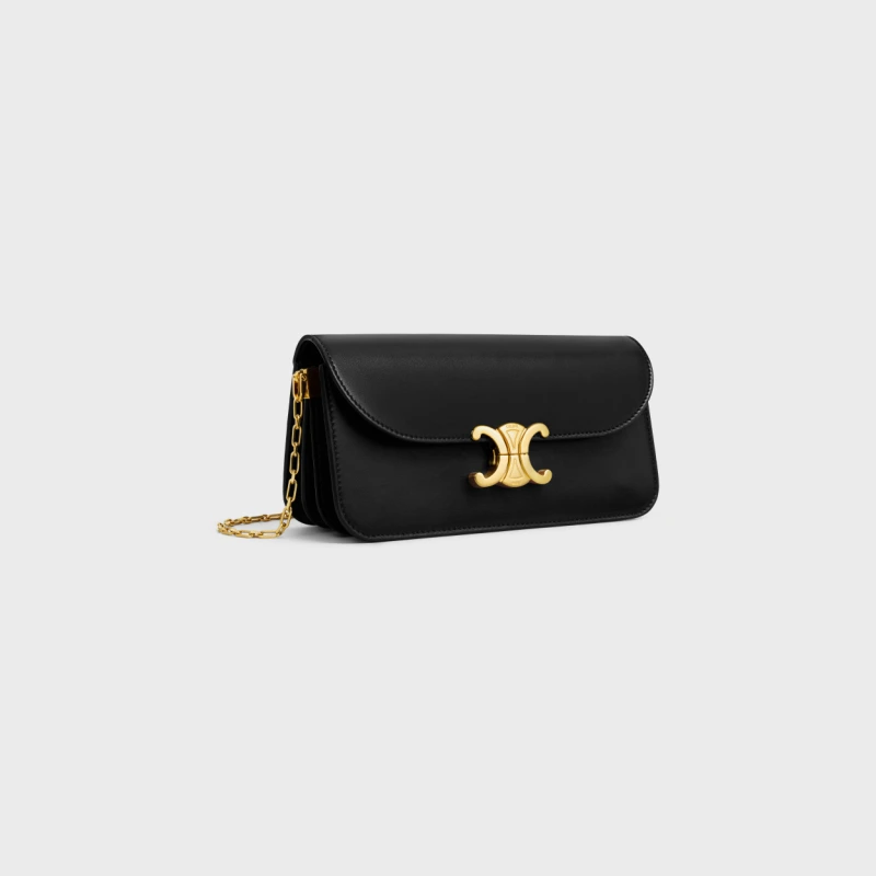 CELINE TRIOMPHE SMALL CHAIN HANDBAG