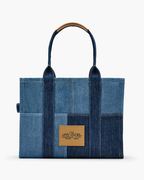 THE DENIM LARGE TOTE BAG