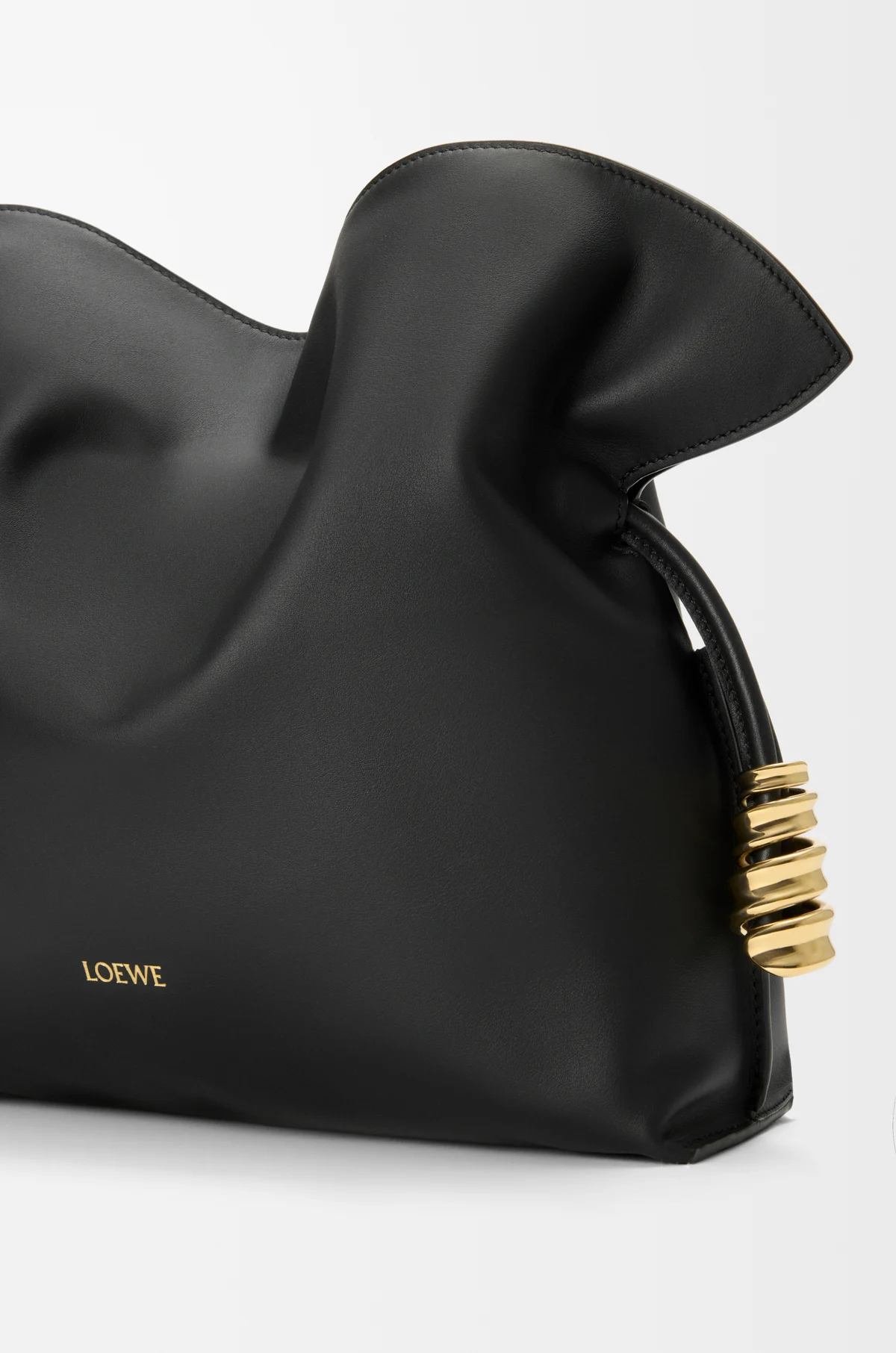 Loewe Medium Coil Flamenco clutch in nappa calfskin