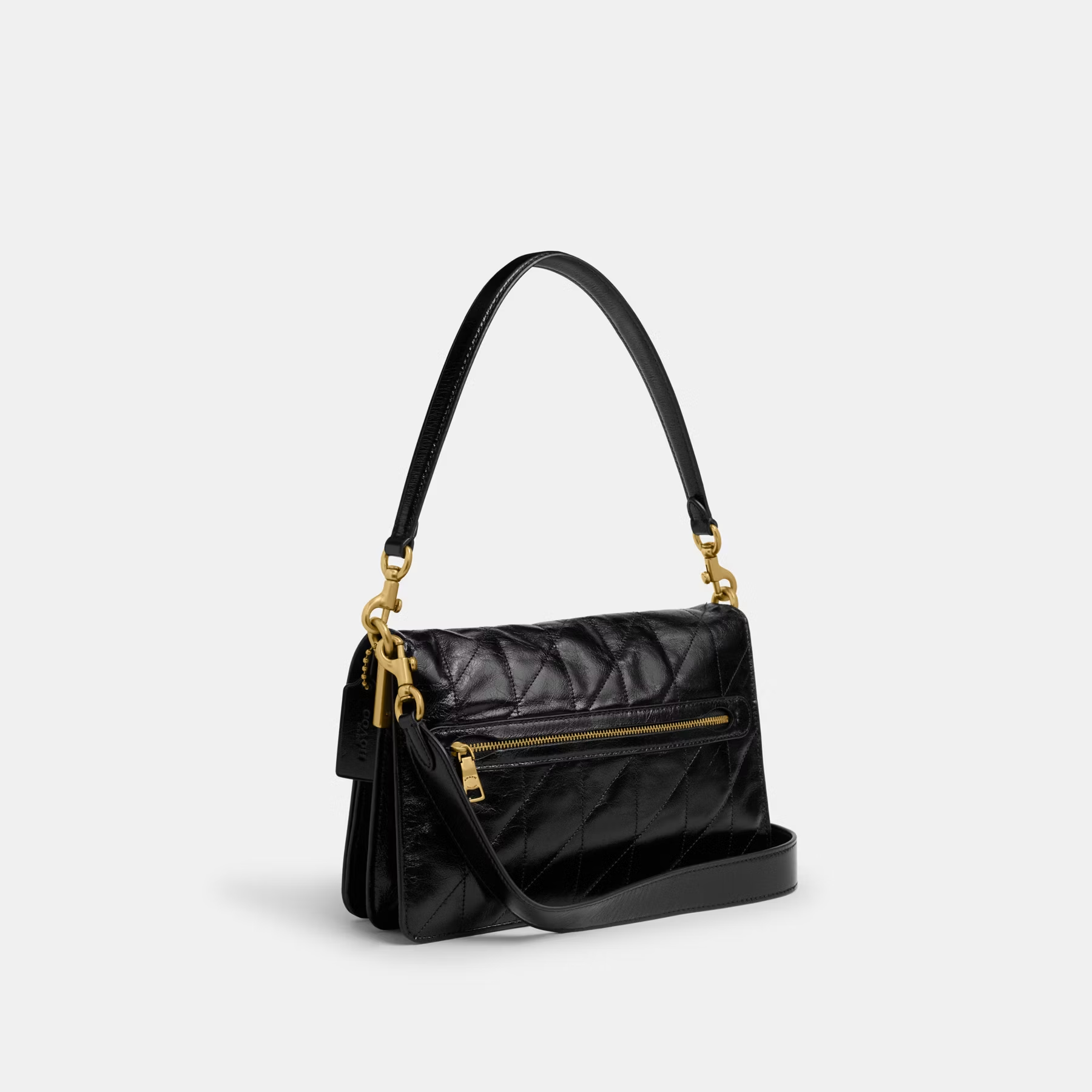COACH TABBY CHAIN QUILTED CHAIN SHOULDER BAG