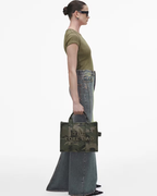 THE CAMO JACQUARD MEDIUM TOTE BAG