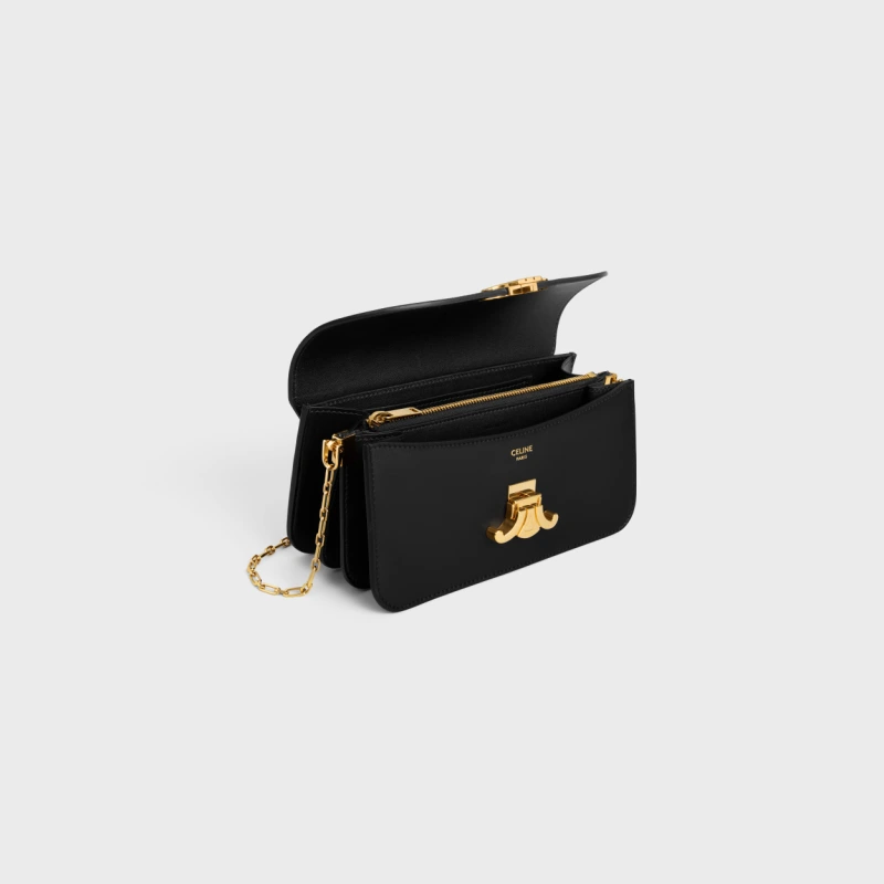 CELINE TRIOMPHE SMALL CHAIN HANDBAG