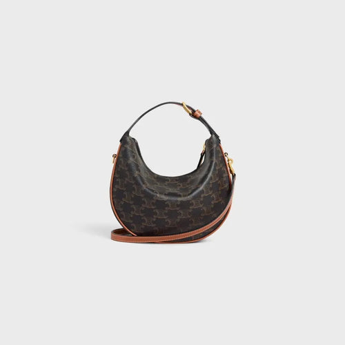 CELINE TEEN LULU LOGO PRINT HANDBAG