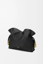 Loewe Medium Coil Flamenco clutch in nappa calfskin