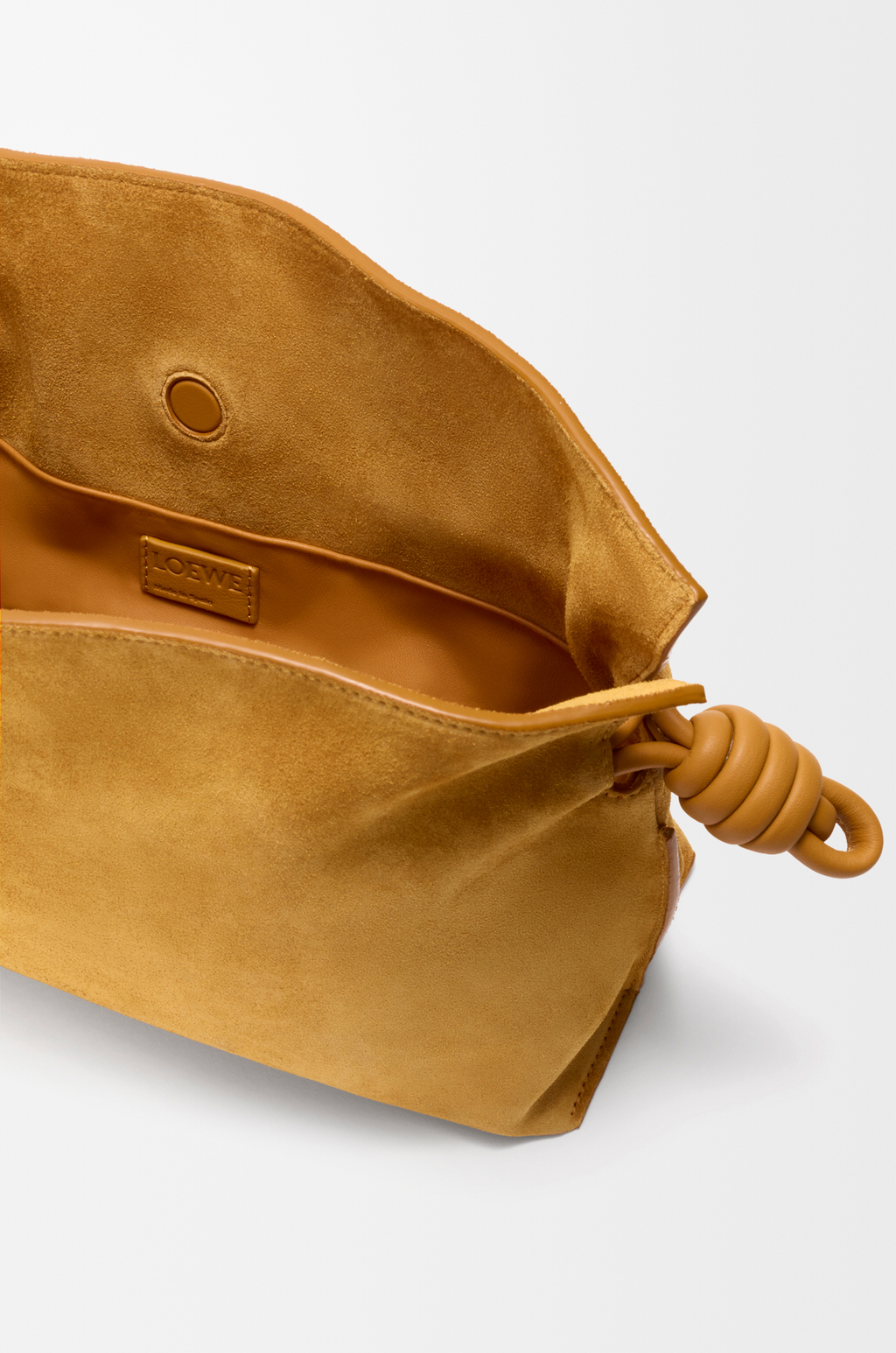 Loewe Medium Flamenco clutch in suede