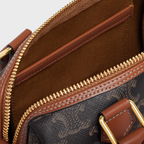 CELINE SMALL LOGO PRINT BOSTON BAG