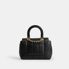 COACH TABBY QUILTED TRIM TOP HANDLE BAG