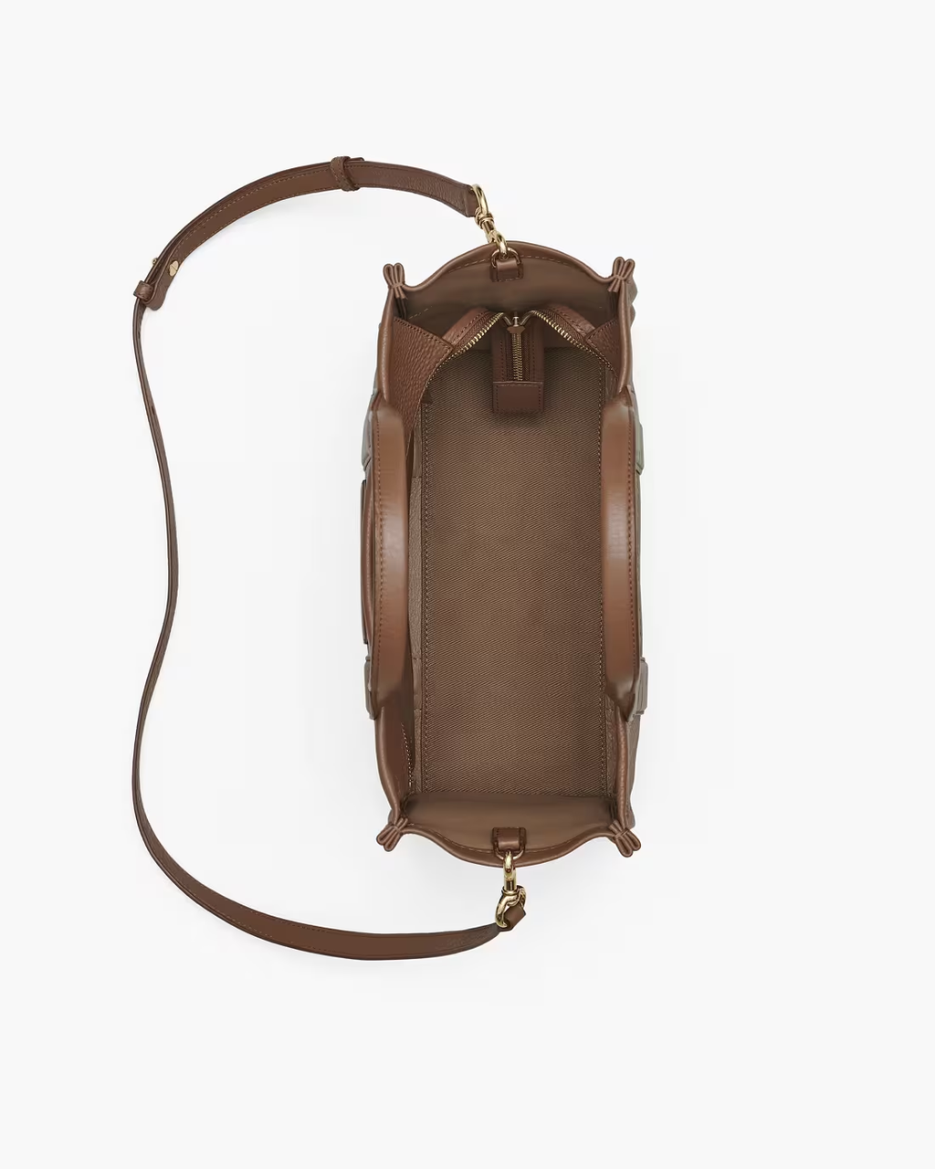 THE LEATHER MEDIUM TOTE BAG