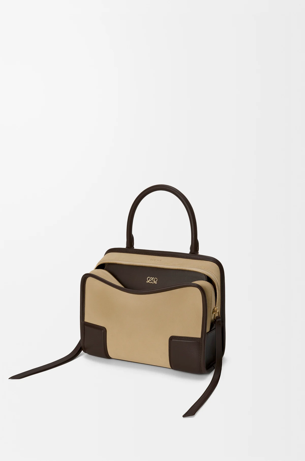 Loewe Small Amazona 180 bag in suede