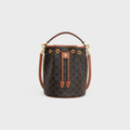 CELINE CLARA LOGO PRINT HANDBAG