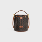 CELINE CLARA LOGO PRINT HANDBAG