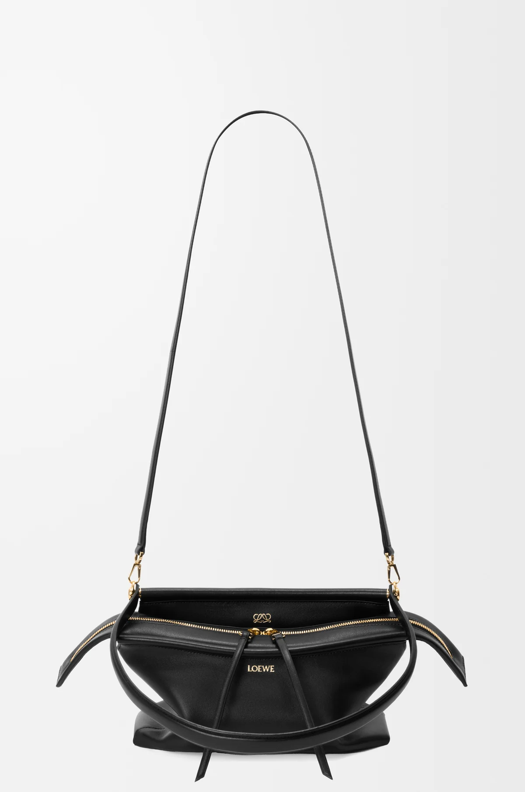 Loewe Small Whisker bag in glazed calfskin