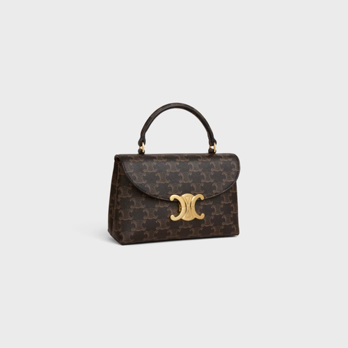 CELINE TEEN NINO LOGO PRINT HANDBAG