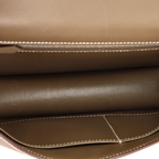Hermès Constance 19 Mirror in elephant grey Epsom leather with rose gold hardware