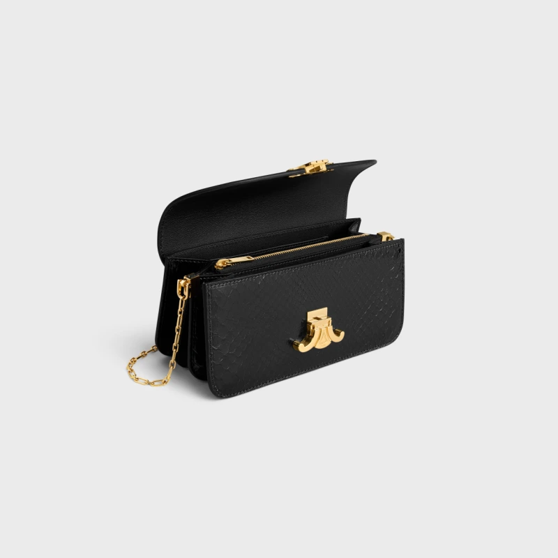 CELINE TRIOMPHE SMALL CHAIN HANDBAG