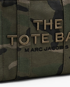 THE CAMO JACQUARD SMALL TOTE BAG