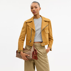 COACH JULIET CLASSIC SIGNATURE CANVAS POCKET 30 HANDBAG