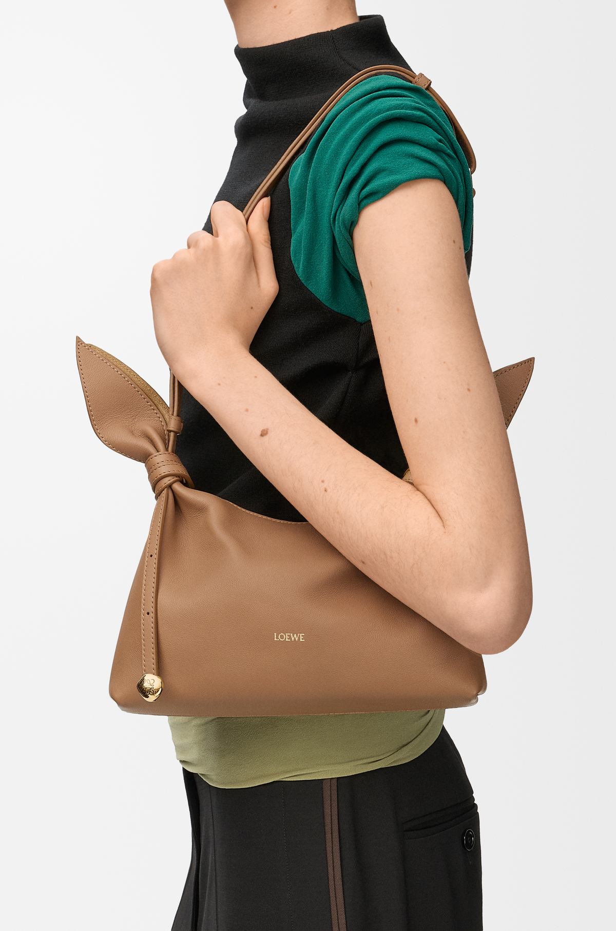 Loewe Mini Scarf bag in smooth calfskin