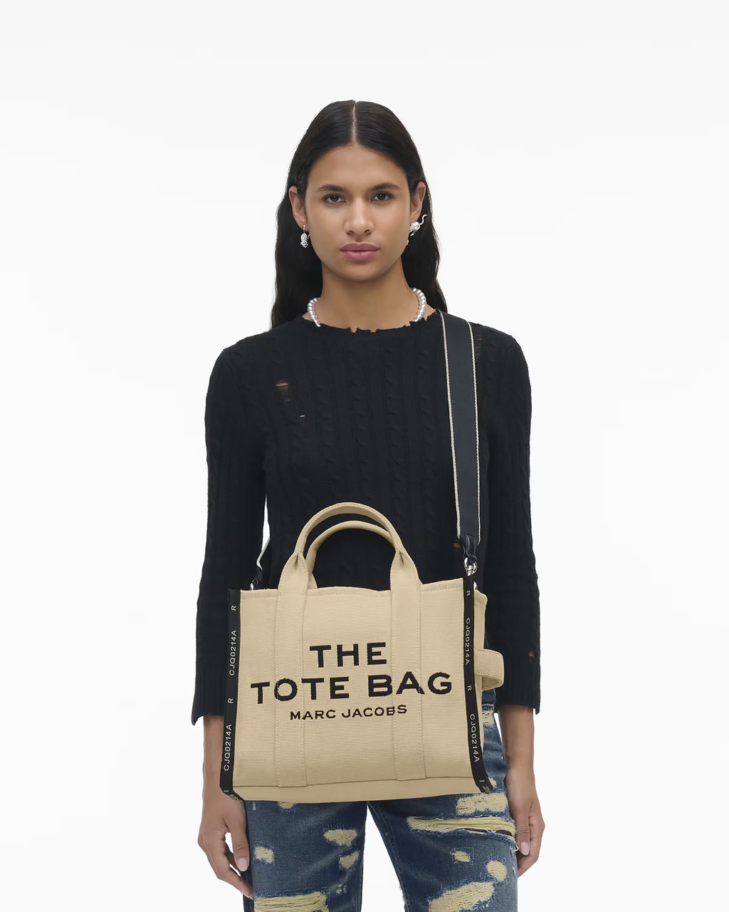 THE JACQUARD SAMLL TOTE BAG