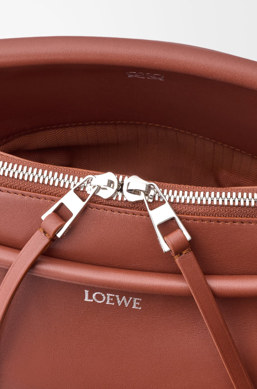 Loewe Small Whisker bag in glazed calfskin