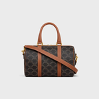CELINE MEDIUM LOGO PRINT BOSTON BAG