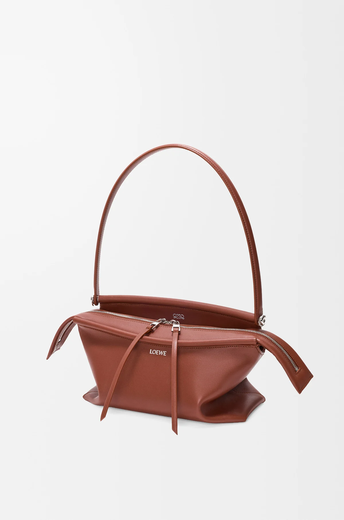 Loewe Small Whisker bag in glazed calfskin