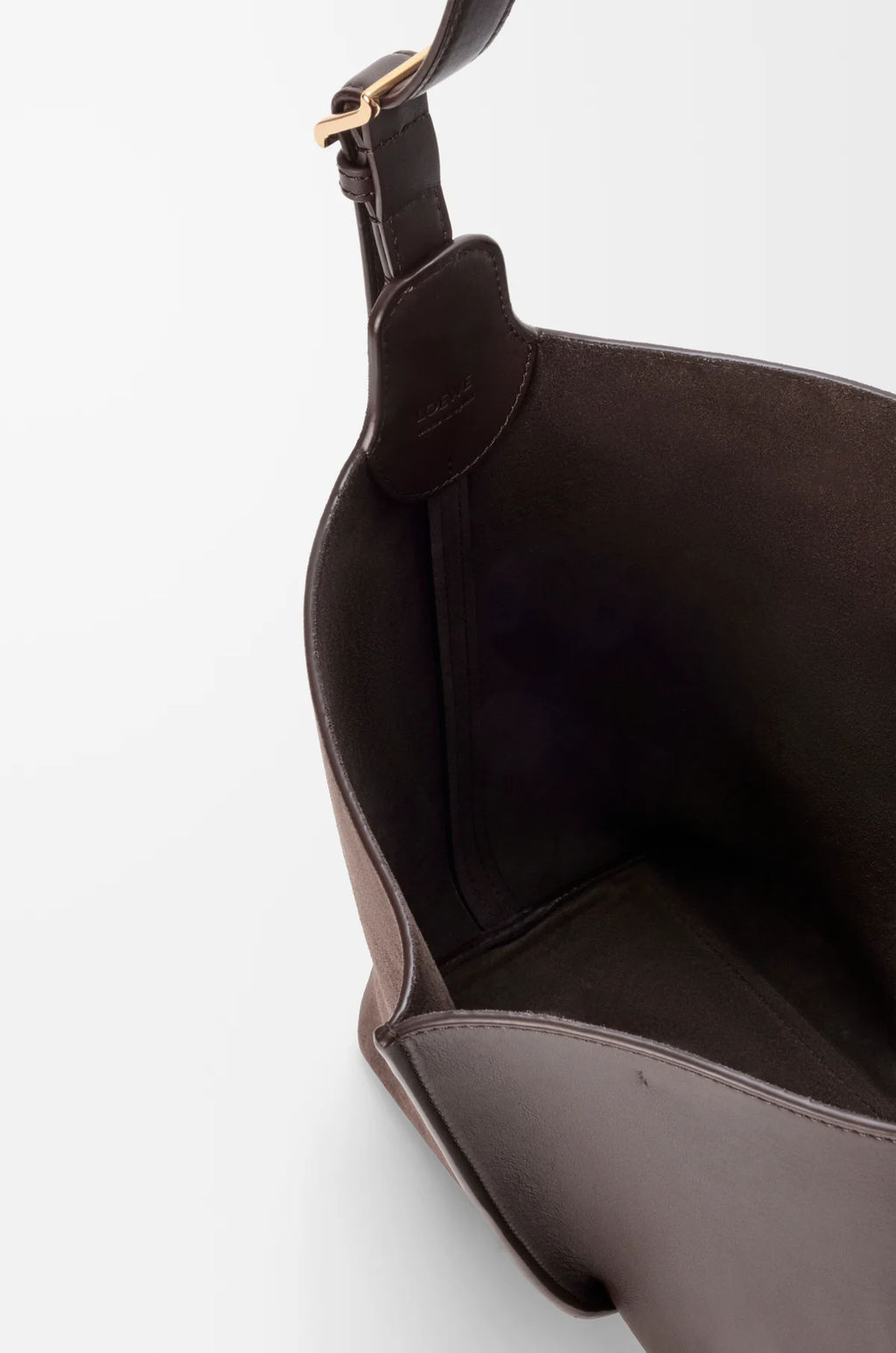 Loewe Medium Bilbao bucket in soft calfskin and suede