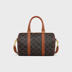 CELINE MEDIUM LOGO PRINT BOSTON BAG