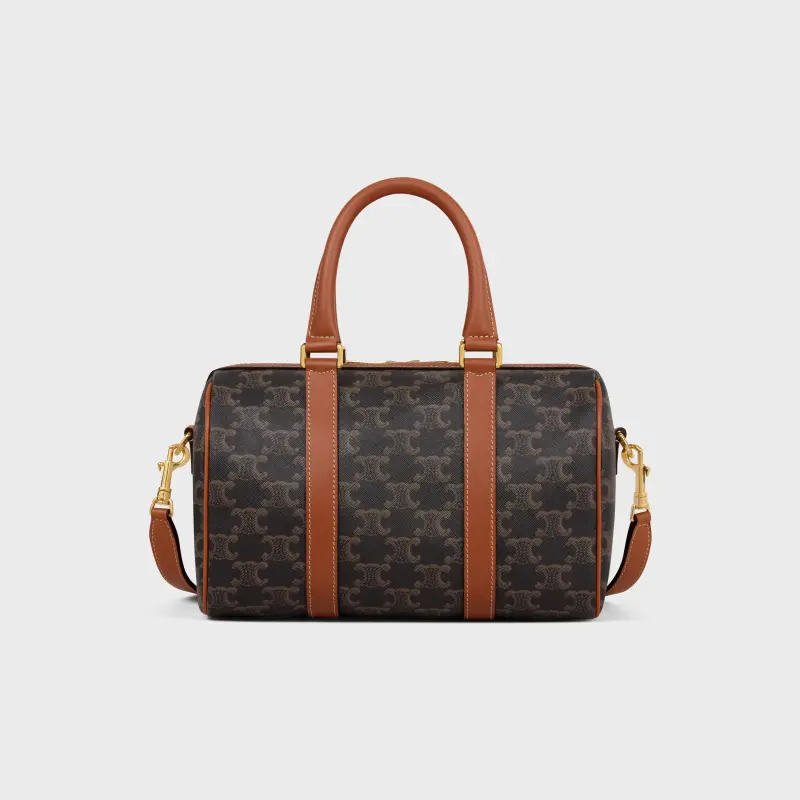 CELINE MEDIUM LOGO PRINT BOSTON BAG