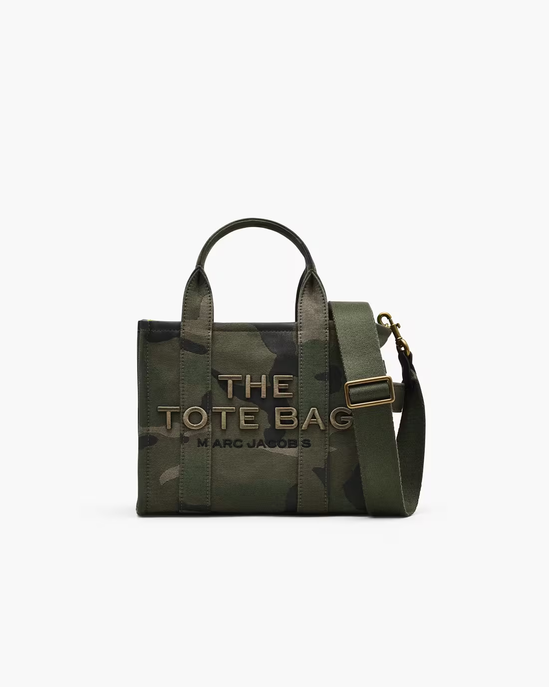 THE CAMO JACQUARD SMALL TOTE BAG
