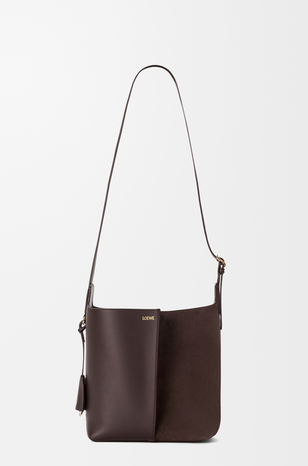 Loewe Medium Bilbao bucket in soft calfskin and suede