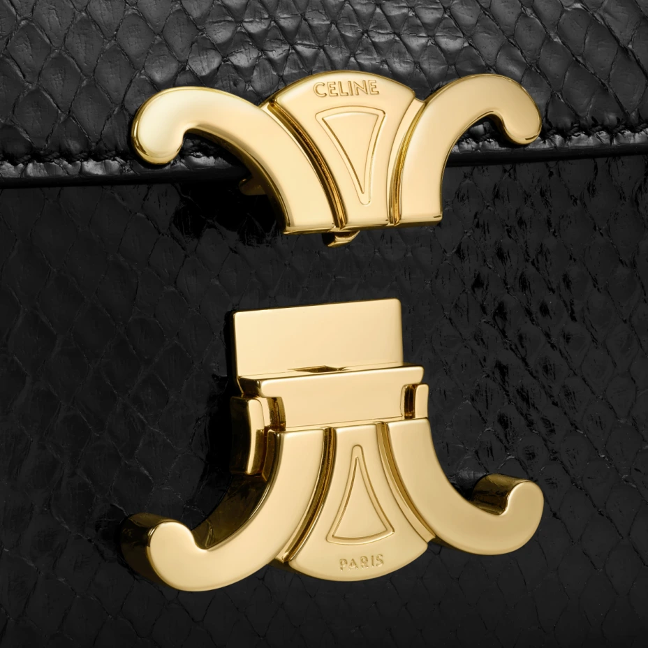 CELINE TRIOMPHE SMALL CHAIN HANDBAG