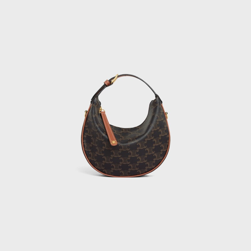 CELINE TEEN LULU LOGO PRINT HANDBAG
