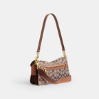 COACH TABBY CRYSTAL CLASSIC SIGNATURE 26 HANDBAG