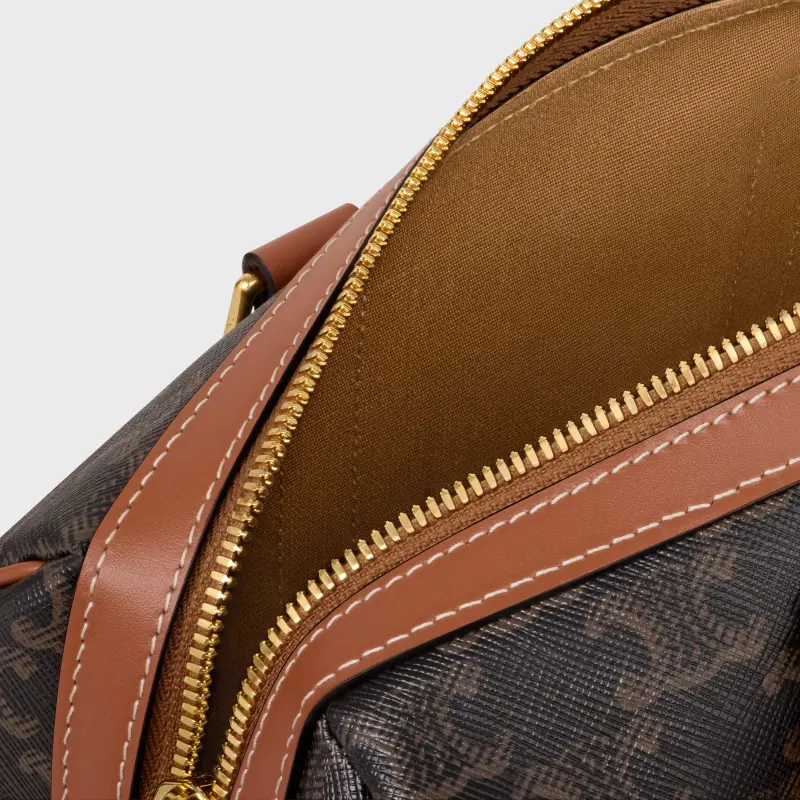 CELINE MEDIUM LOGO PRINT BOSTON BAG