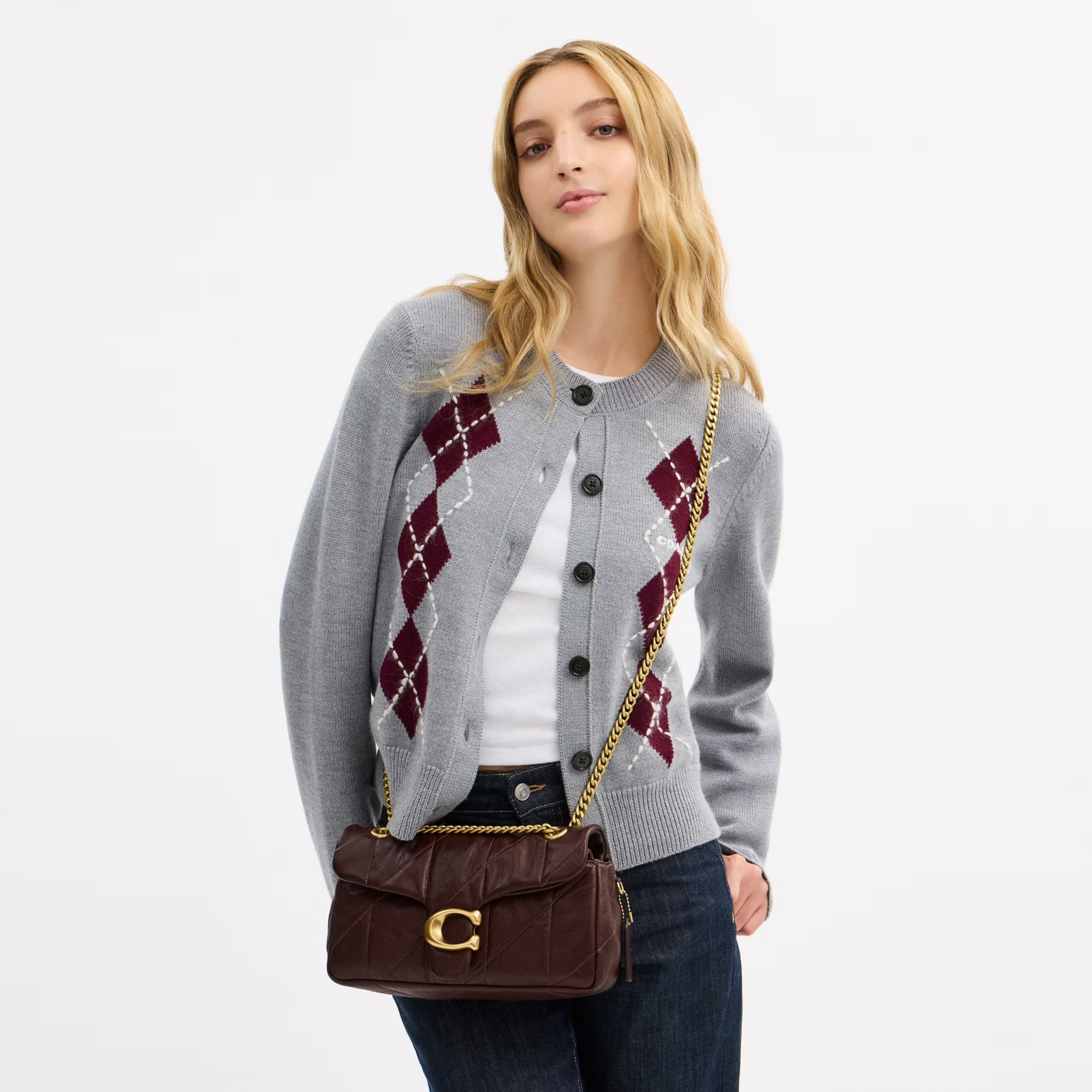 COACH TABBY Quilted 26 Shoulder Bag