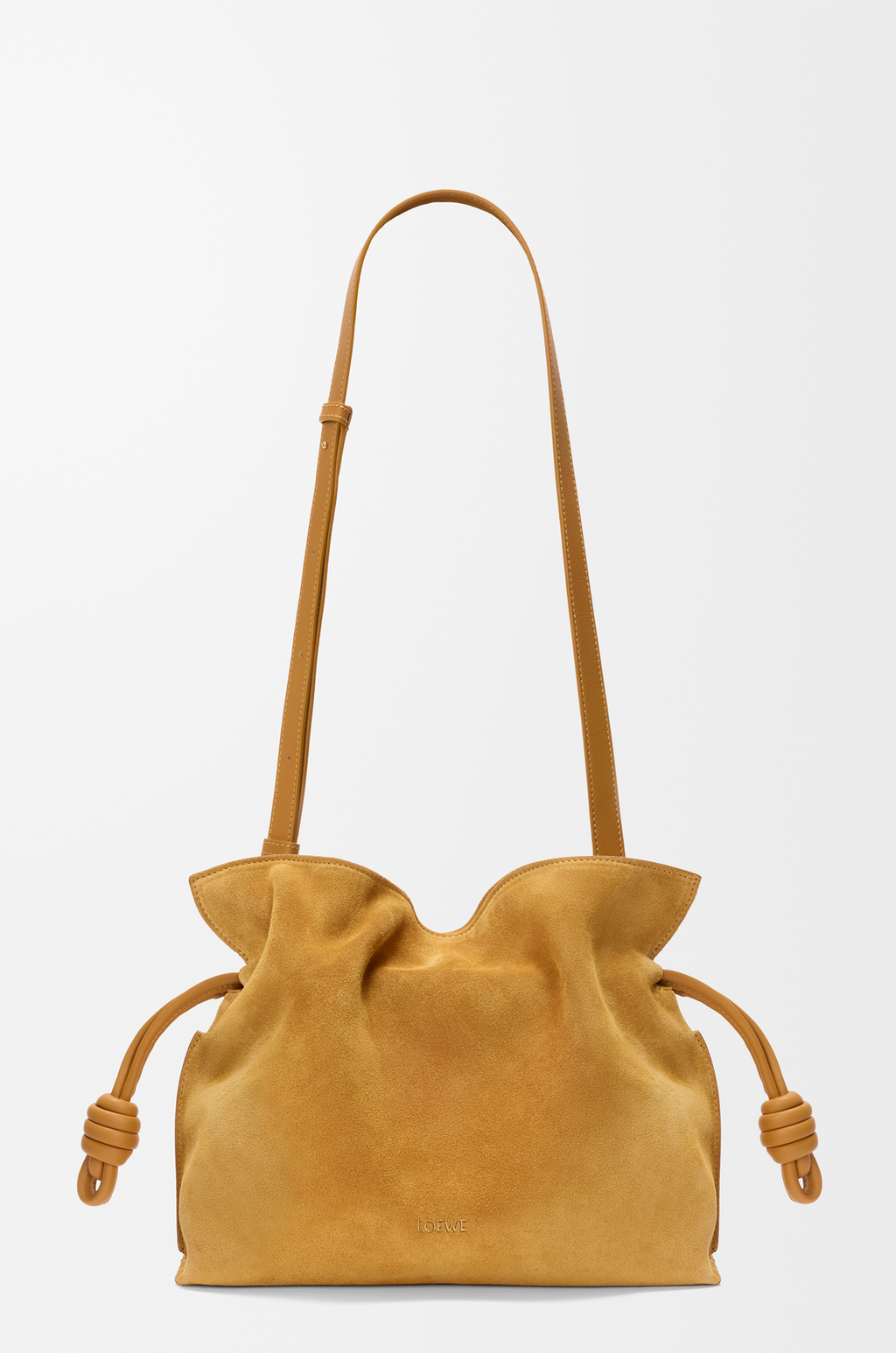 Loewe Medium Flamenco clutch in suede