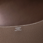 Hermès Constance 19 Mirror in elephant grey Epsom leather with rose gold hardware