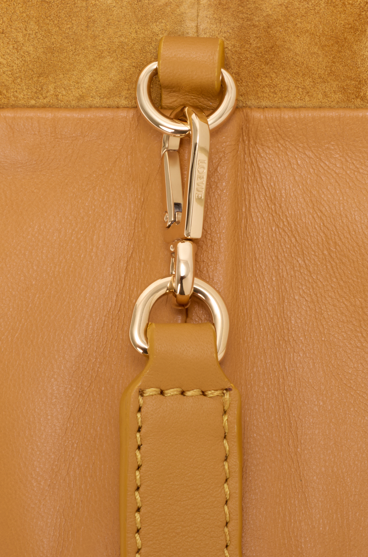 Loewe Medium Flamenco clutch in suede