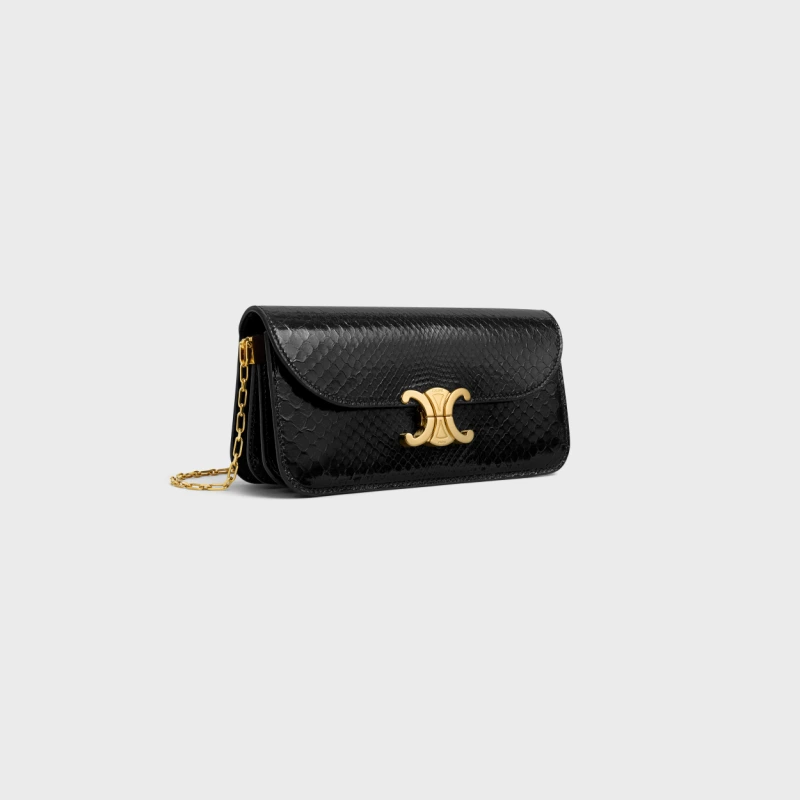 CELINE TRIOMPHE SMALL CHAIN HANDBAG