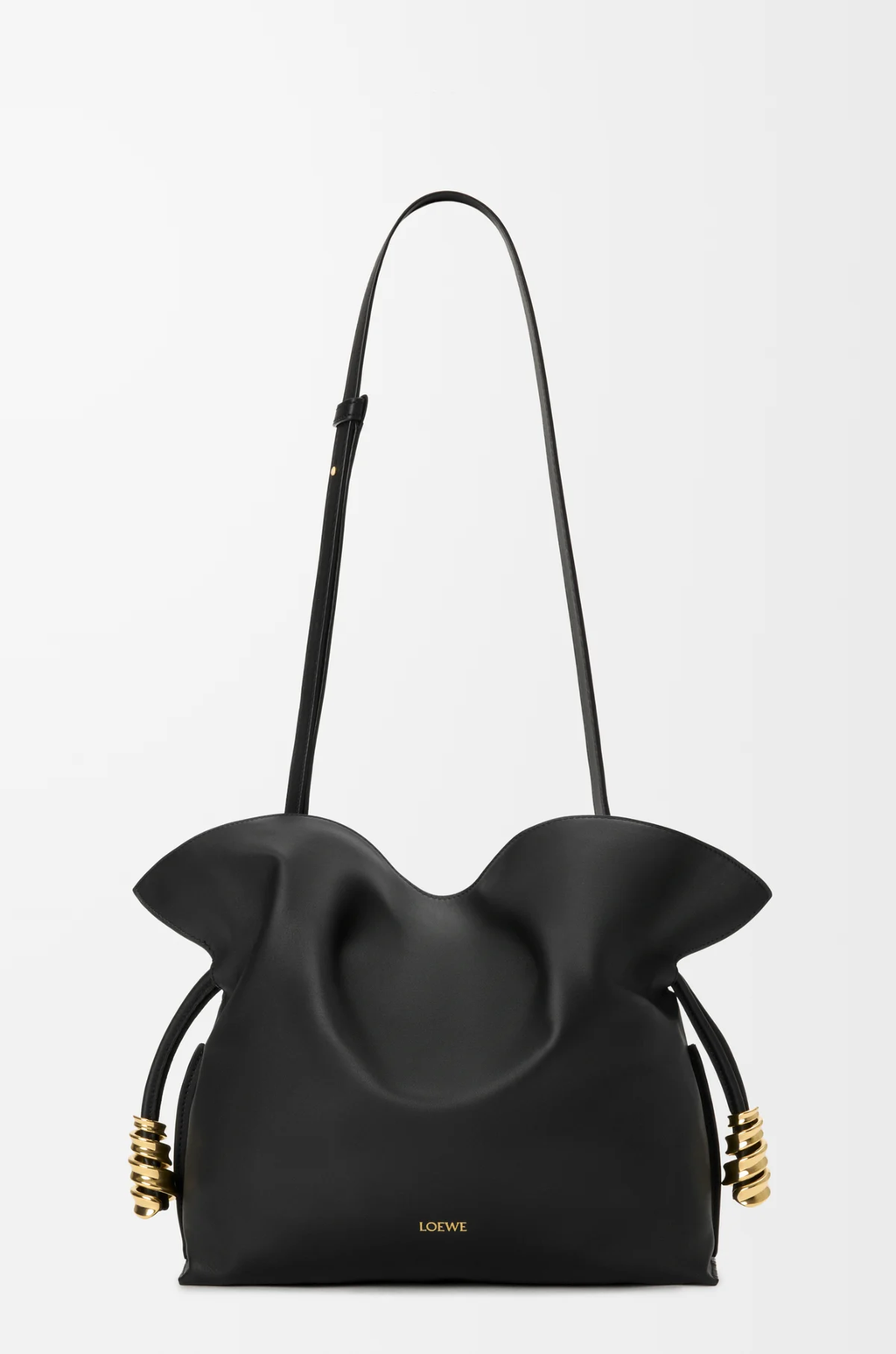 Loewe Medium Coil Flamenco clutch in nappa calfskin