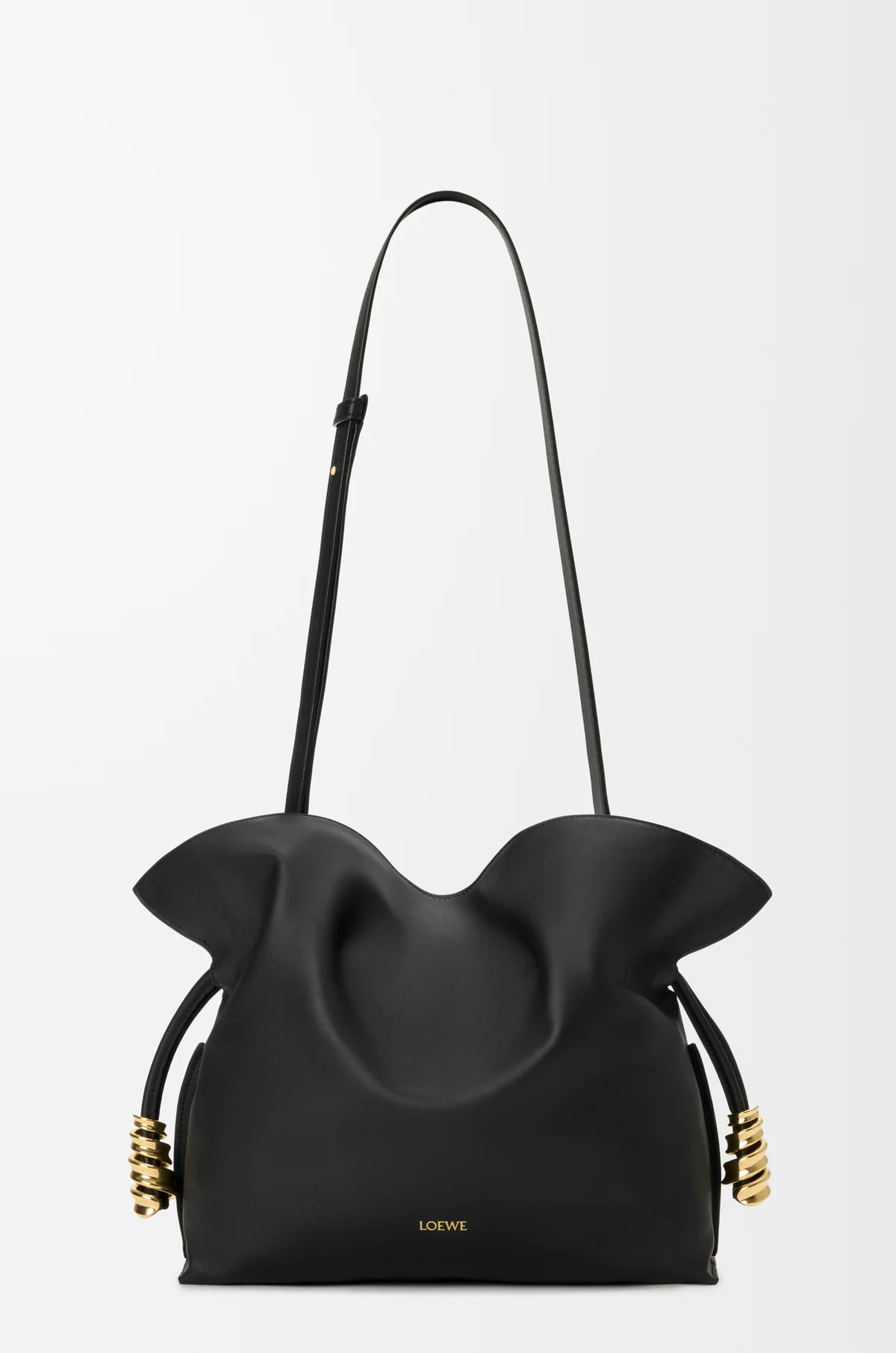 Loewe Medium Coil Flamenco clutch in nappa calfskin